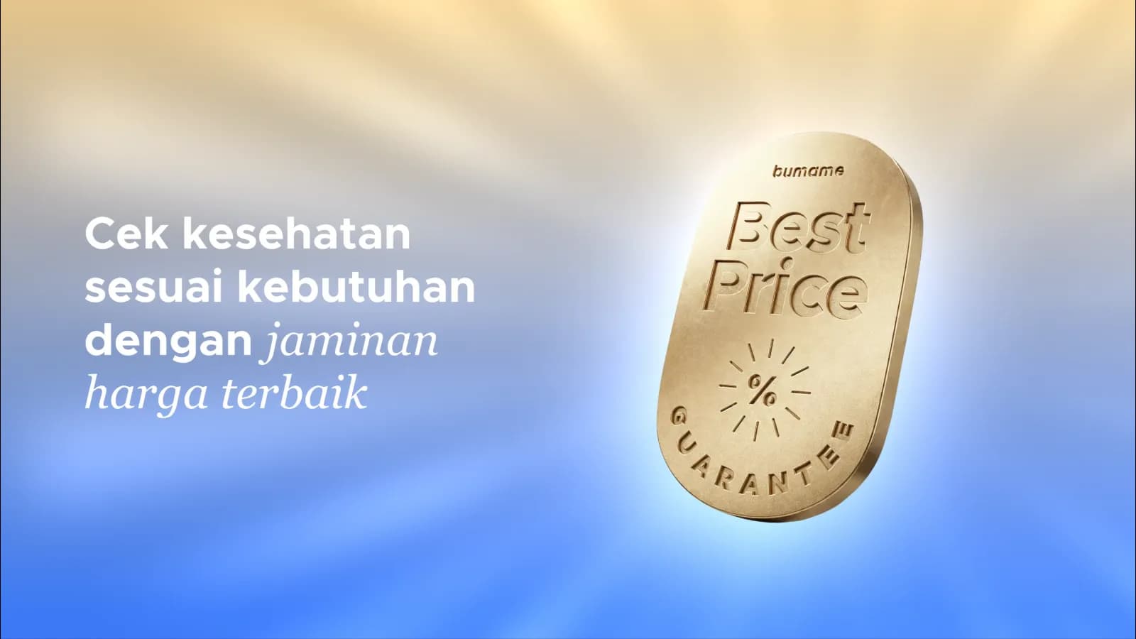 MCU Termurah di Jakarta? Kenalan dengan Bumame Best Price Guarantee