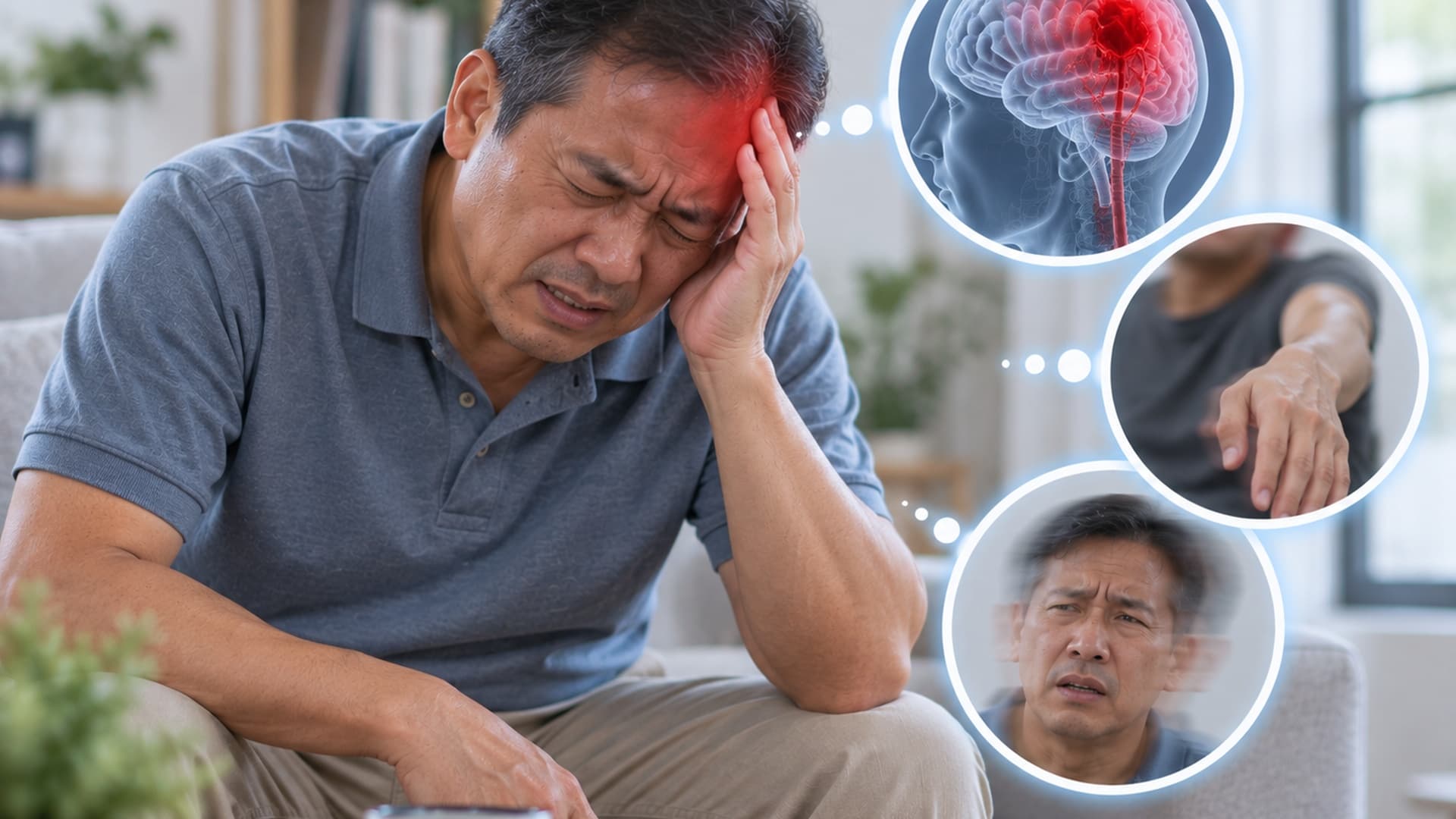 Tiba-Tiba Sakit Kepala Hebat? Kenali Gejala Stroke Hemoragik yang Tak Boleh Diabaikan
