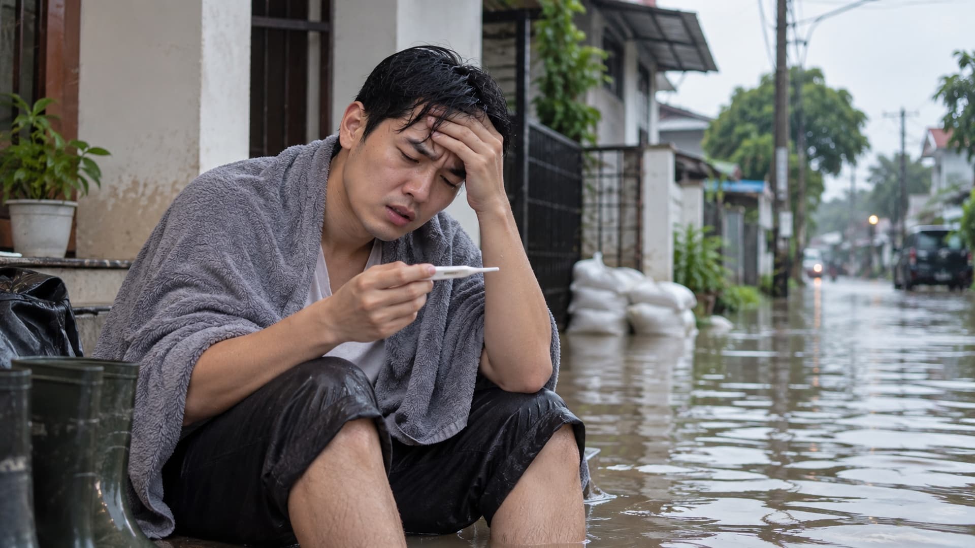 Jangan Abaikan Demam Setelah Banjir, Bisa Jadi Gejala Leptospirosis